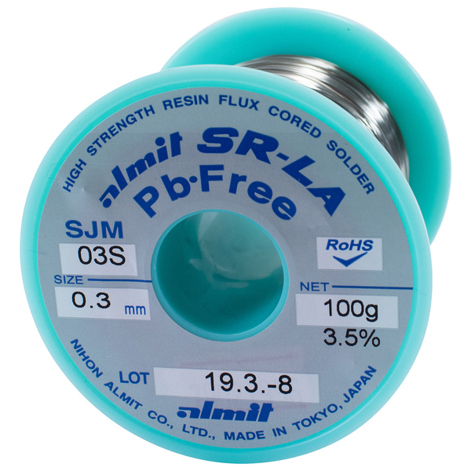 Almit SR-LA SJM-03-S 0,3 mm 100 g - Lötdraht