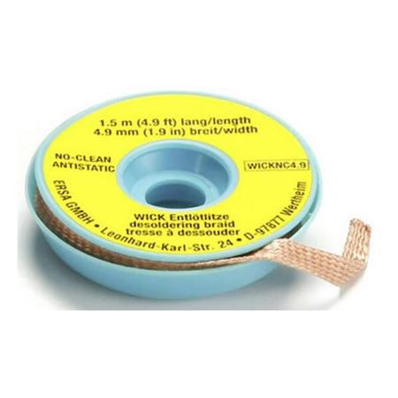 Ersa Löttechnik Entlötlitze 0WICKNC4.9/SB 4,9 mm - Entlötlitze 1,5 m