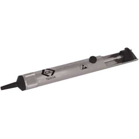 C.K Tools ESD-Entlötpumpe T6103A Metallgehäuse - Entlötpumpe 7,7 cm³