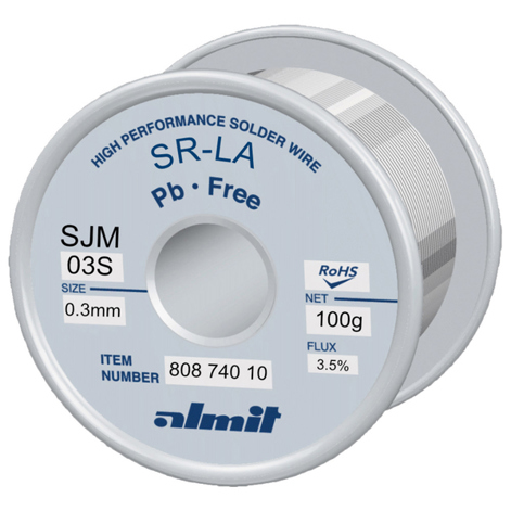 Almit SR-LA SJM-03-S 0,3 mm 100 g - Lötdraht