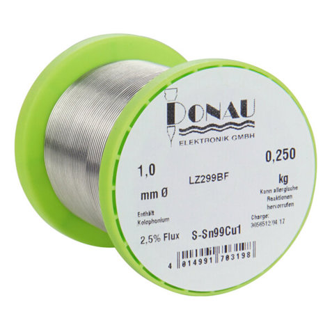 architekturbedarf Sn99Cu1 LZ299BF - Bleifreier 1 mm Lötdraht
