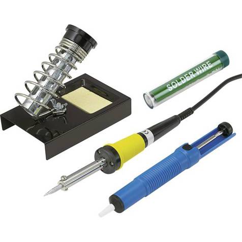 Basetech Lötkolben-Set ZD-30B 230 V 30 W - Entlötpumpe