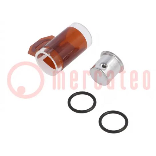 Weller Tools Glasrohrsatz T0051312499N DSX80 - Glasrohr für Entlötkolben DS80 DS22
