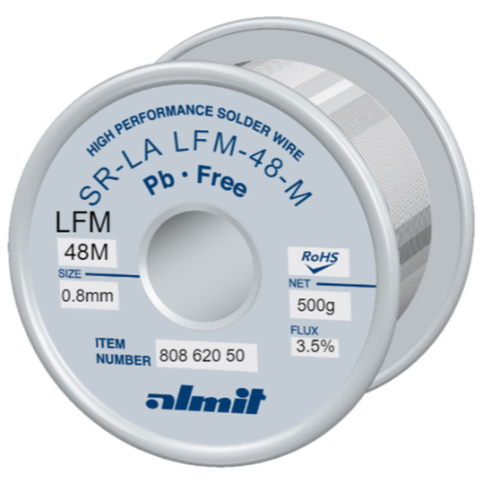 Almit SR-LA SUPER LFM-48-M - 0,8 mm 500 g Lötdraht