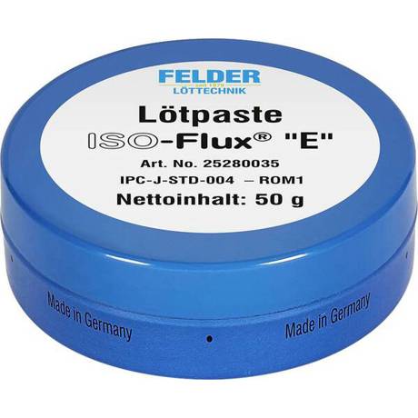 FELDER Löttechnik ISO-Flux E 25280035 Harzbasis - Lötpaste nicht korrosiv