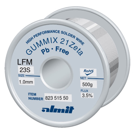 Almit GUMMIX 21Zeta LFM-23-S 0,3 mm - Lötdraht 500 g
